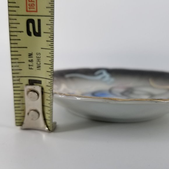 Dragon Ware Japanese Moriage Tutani Set 6 Demitasse Coffee Cup Saucer - Picture 14 of 14